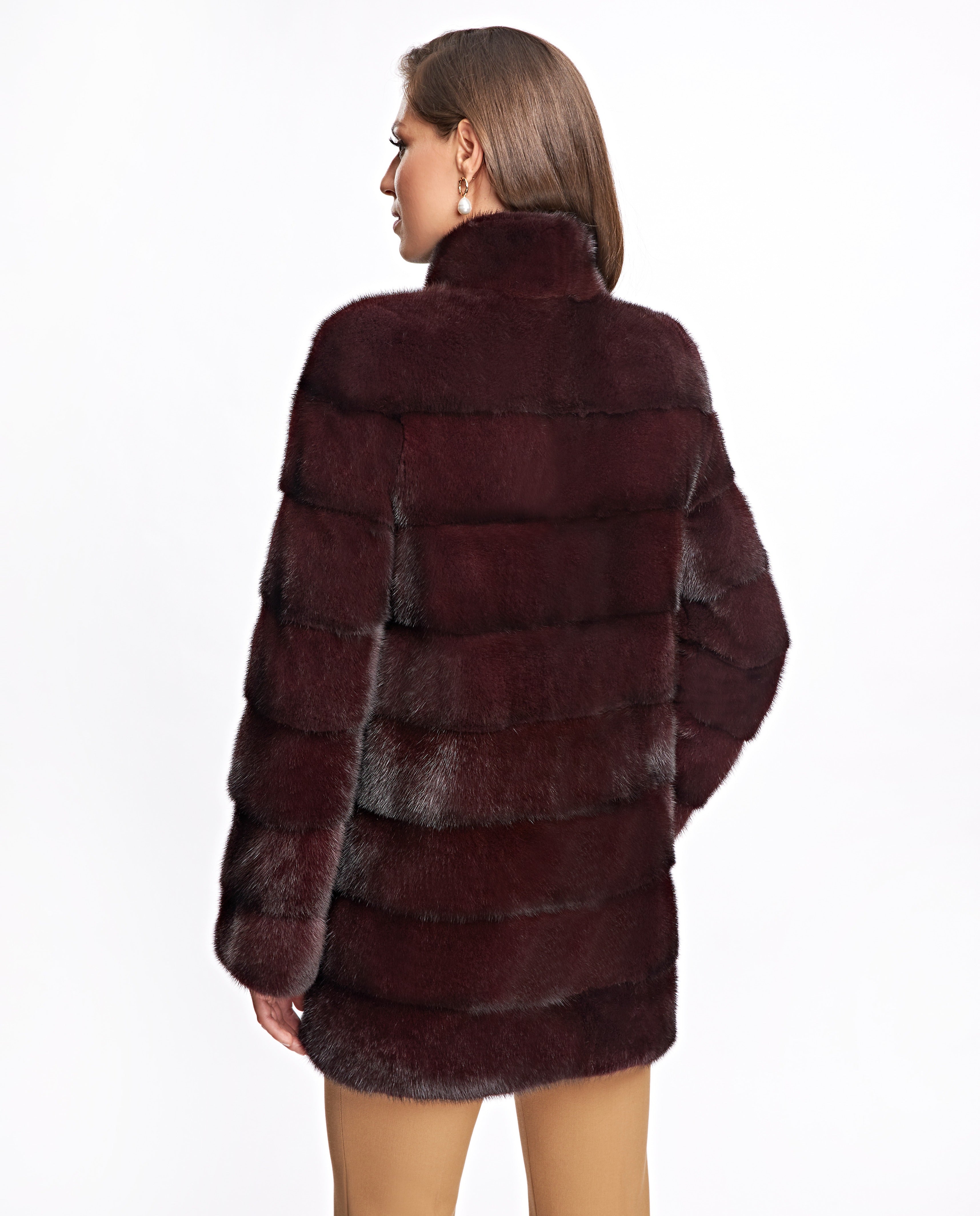 Chaqueta Visón Horizontal