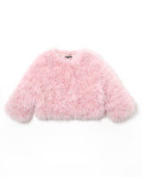 Cropped Feather Bolero- Maximilian