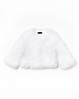 Cropped Feather Bolero- Maximilian