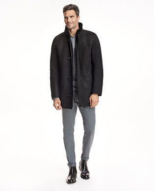 Men's Shearling Coat