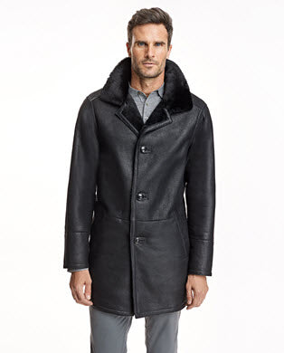 Men's Shearling Coat