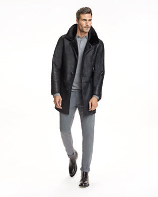 Men's Shearling Coat