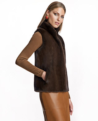 Short Mink Vest